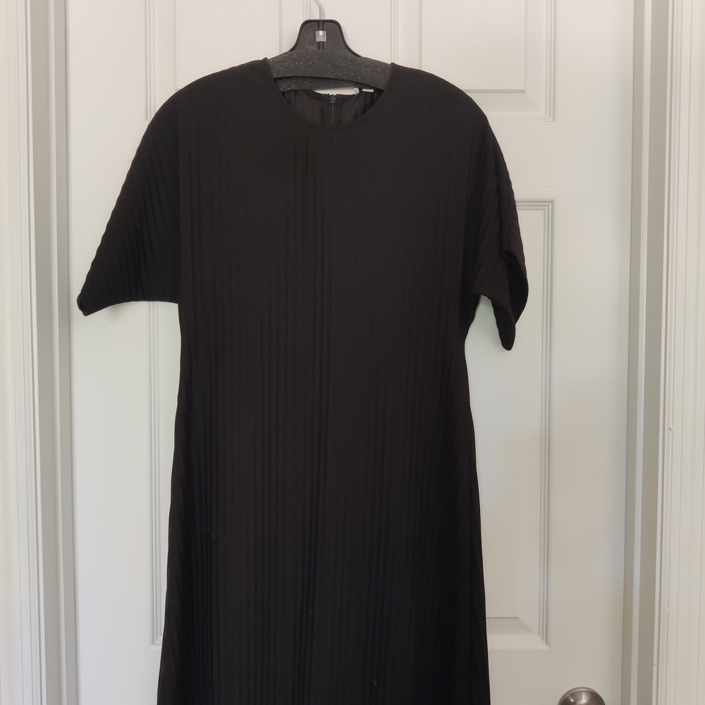 COS Black Long Sleeve Dress
